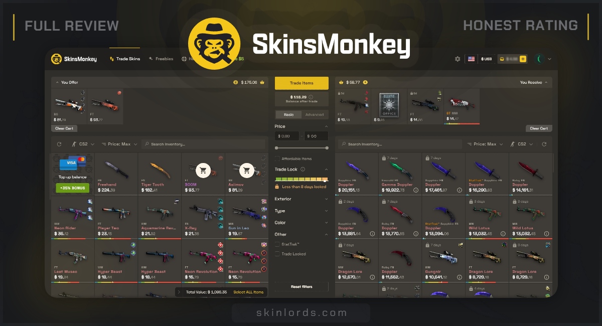 Skinsmonkey Review In Is Skinsmonkey Legit And Safe