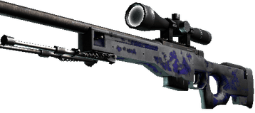 AWP Skin Battle Scarred