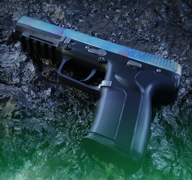 Five-SeveN Case Hardened | All Blue Gem Seeds