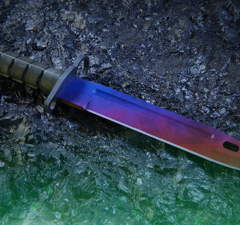 Bayonet Marble Fade | Fire and Ice Pattern Seeds