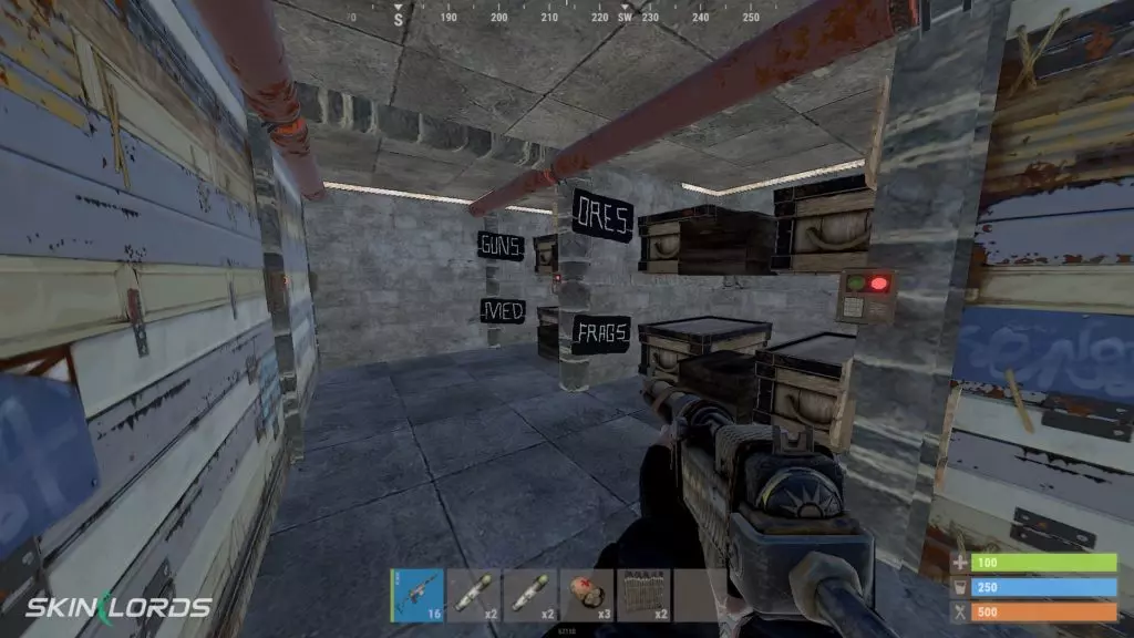 Rust Storage Organization With Signs