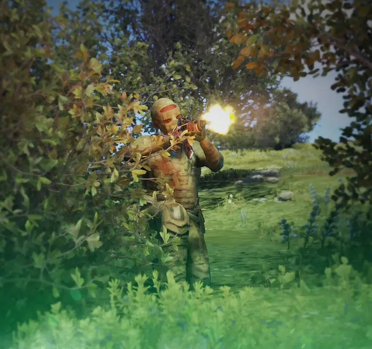 The Complete Forest Raiders Rust Skin Loadout