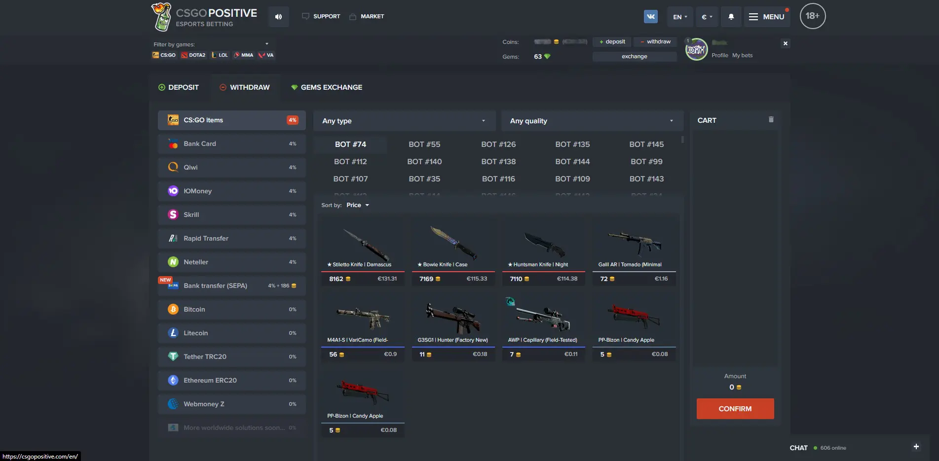 CSGOPositive Marketplace