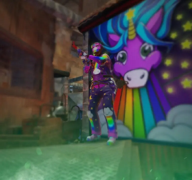 The Complete Rainbow Pony Armor Set Loadout