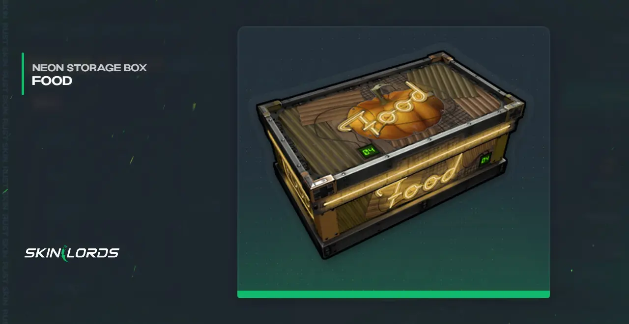 Neon Food Storage Box