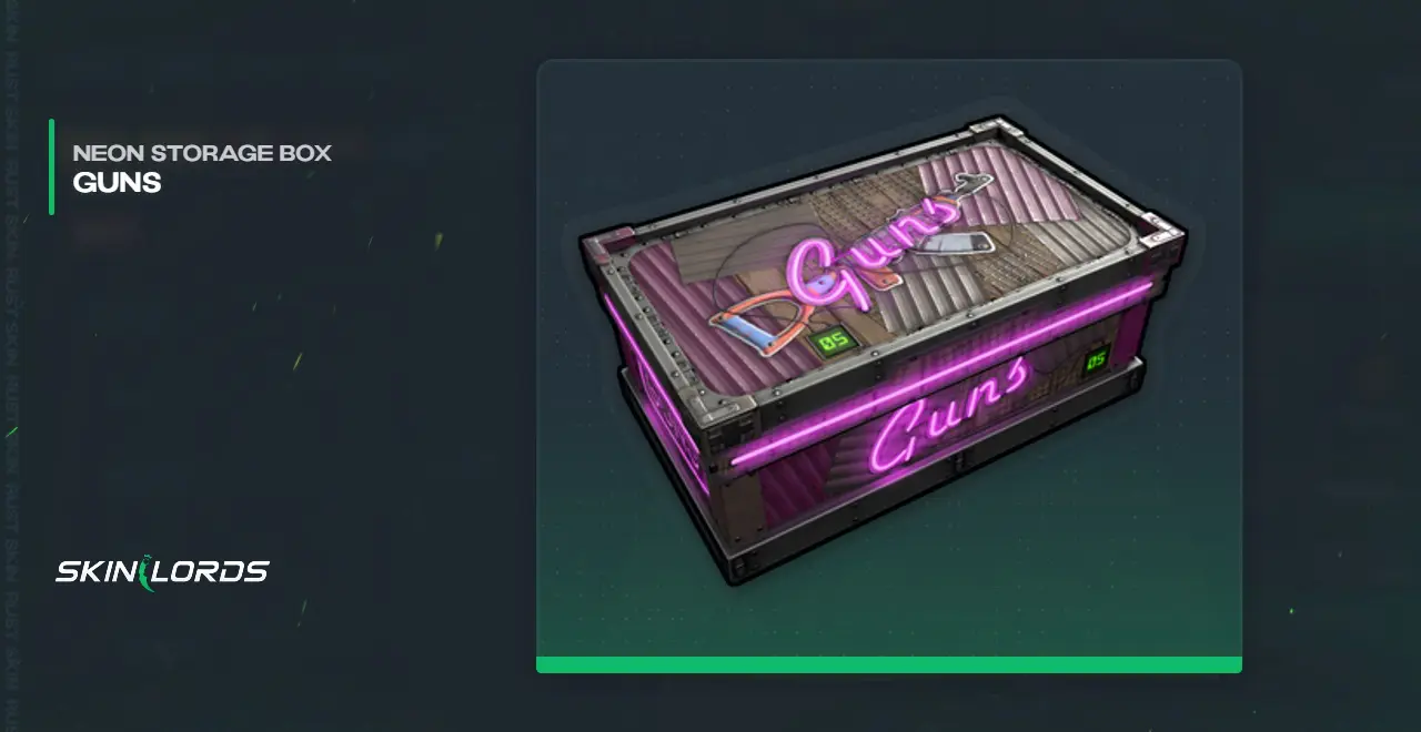 Neon Guns Storage Box