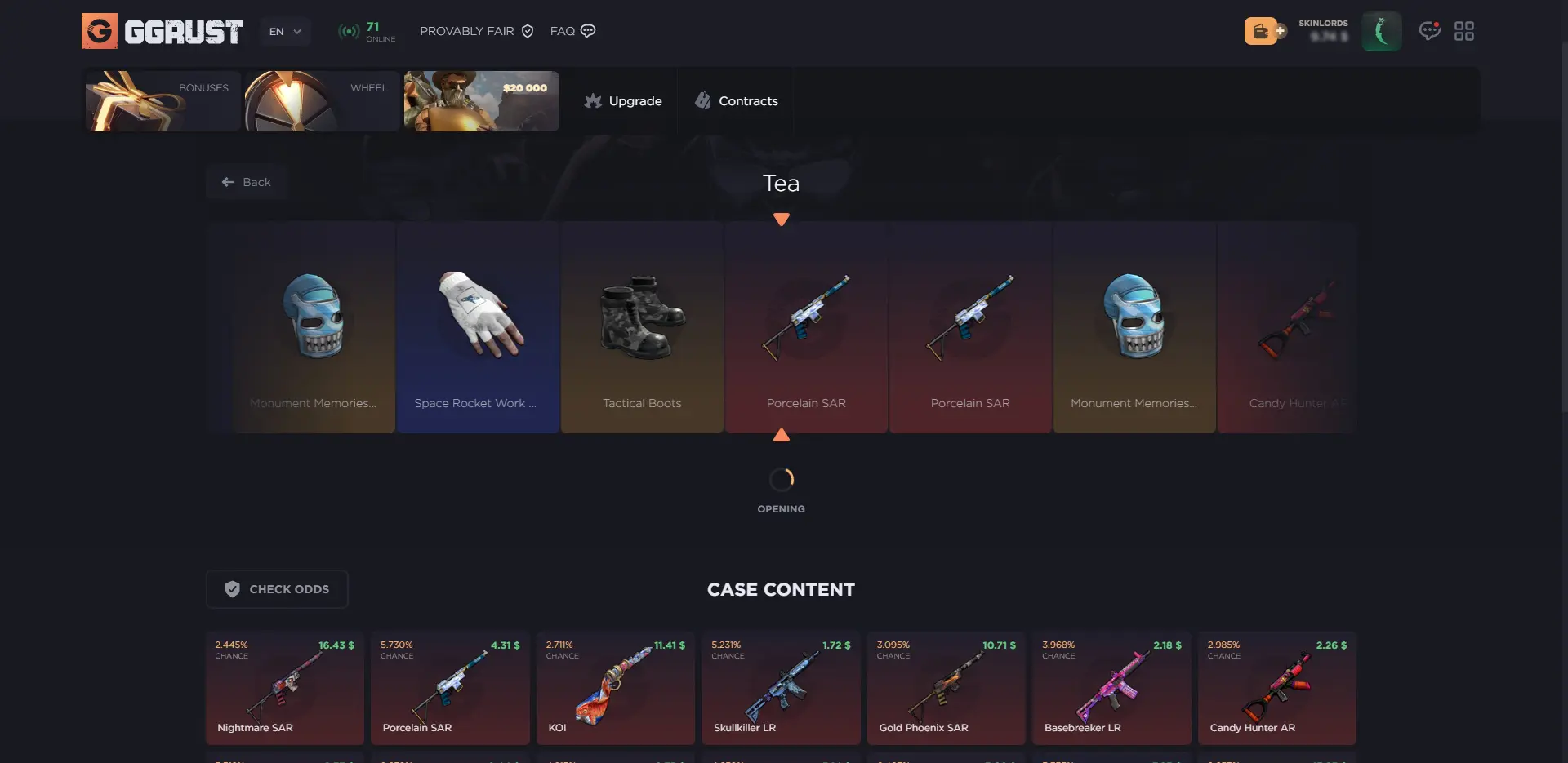 GGRust Tea Case Opening