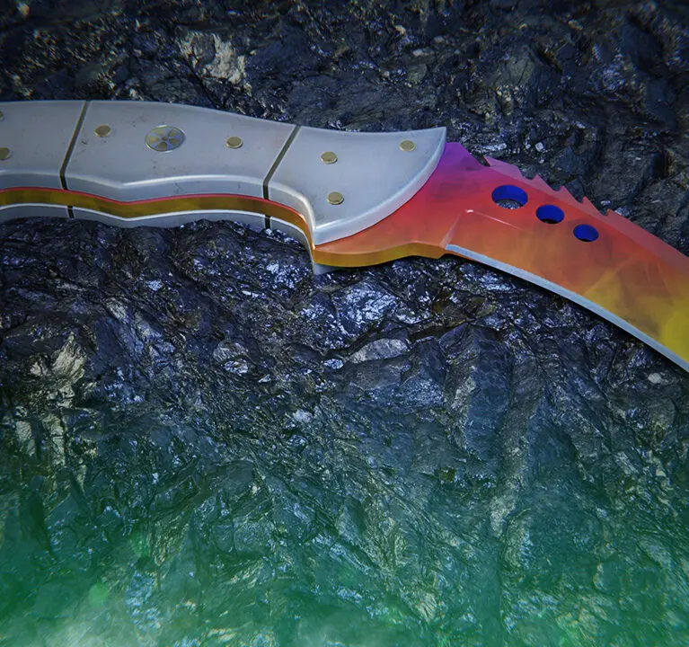 Talon Knife Marble Fade | Fire and Ice Pattern Seeds