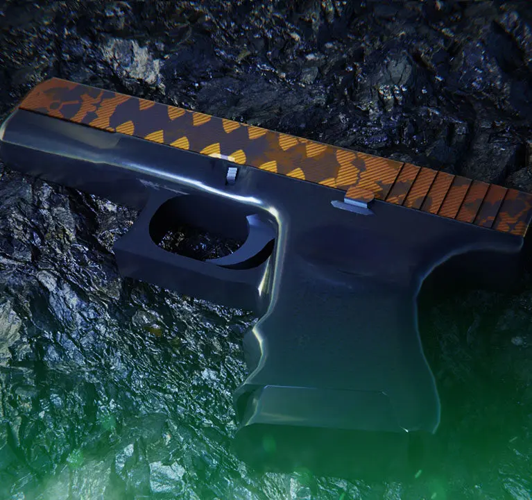 Glock-18 Reactor Rare Teeth Pattern Guide