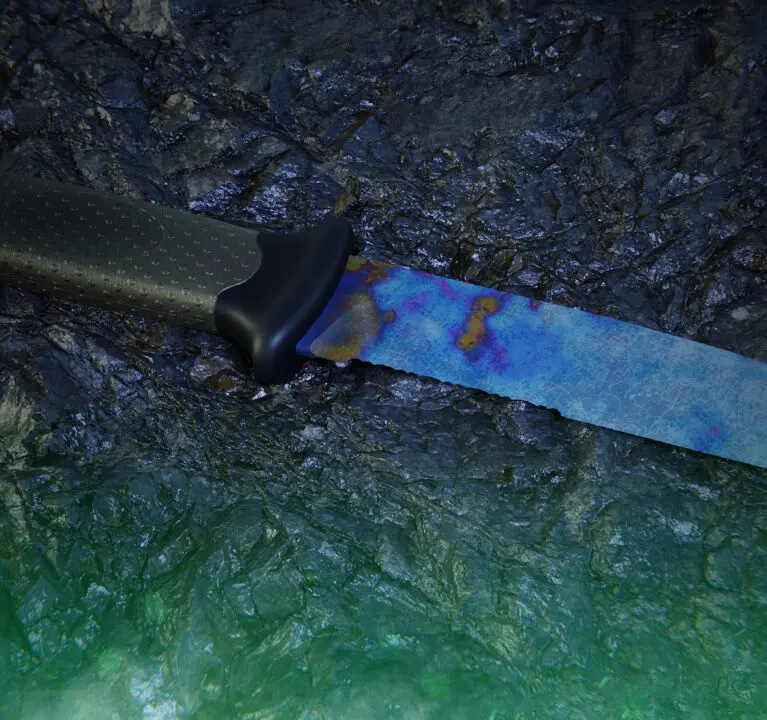 Ursus Knife Case Hardened | All Blue Gem Seeds