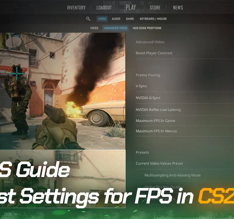 CS2 FPS Guide – The Best Settings for FPS in CS2
