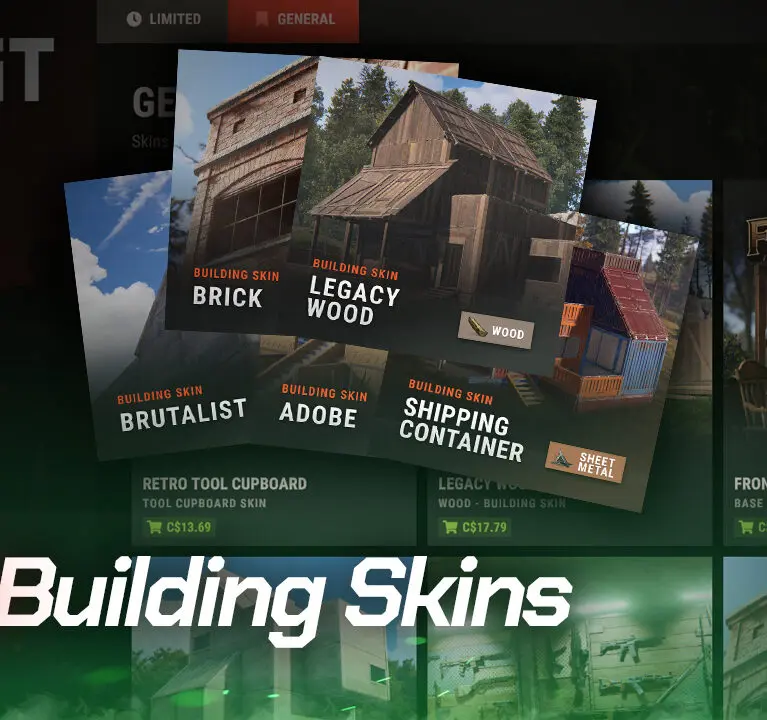 Rust Building Skins