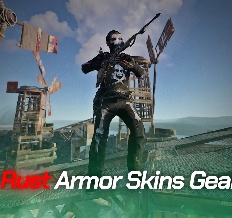 Pirate Rust Armor Skins Gear Set
