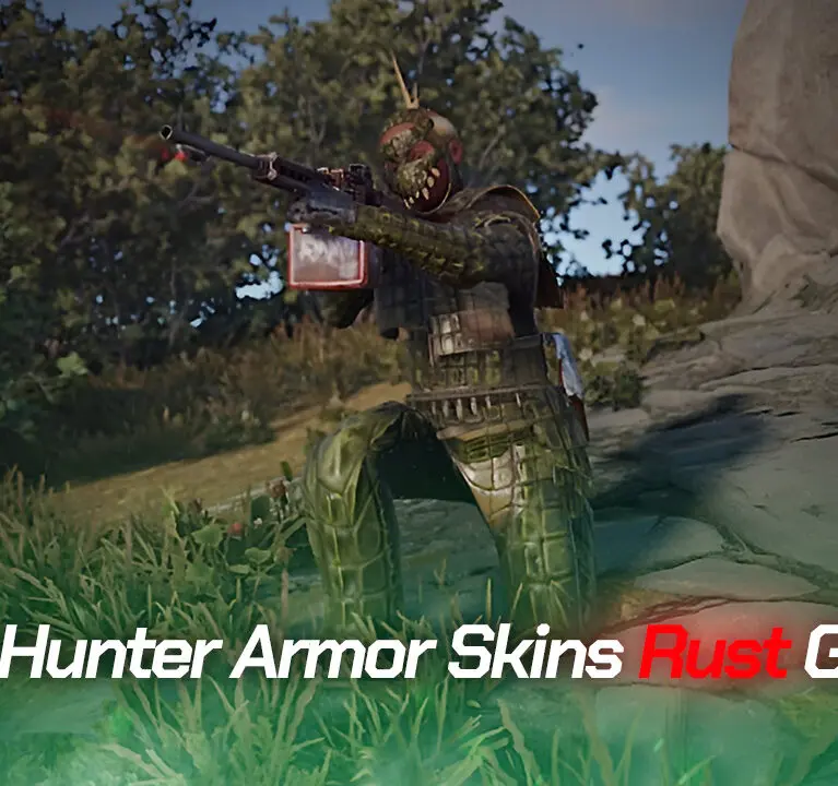 Reptile Hunter Armor Skins Rust Gear Set