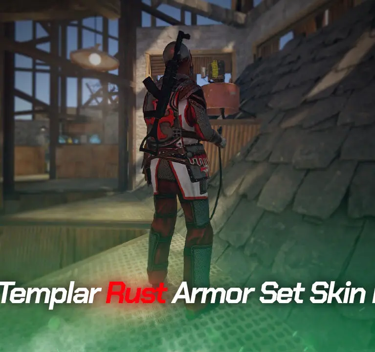 Knights Templar Rust Armor Set Skin Loadout