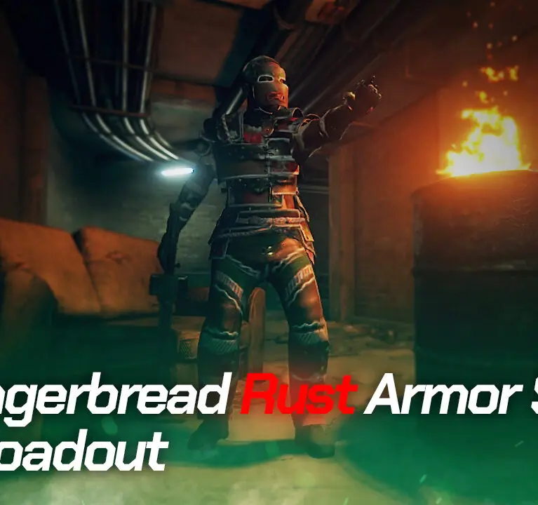 Mr. Gingerbread Rust Armor Set Skin Loadout