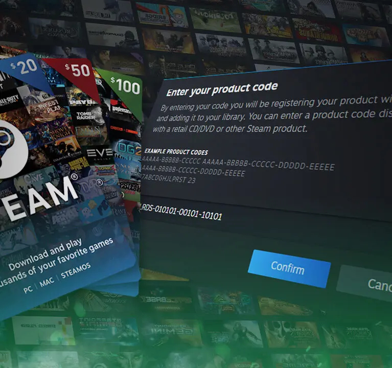 How To Redeem a Steam Gift Card or Game Key