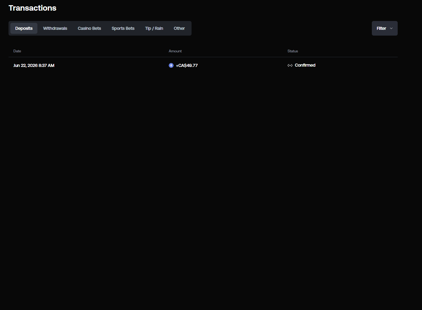 How to find your Shuffle bet ID