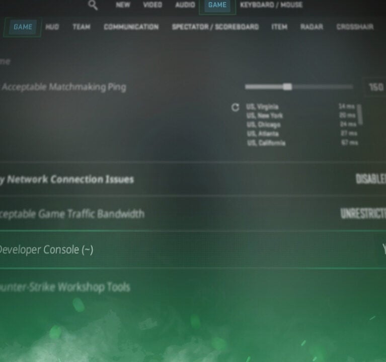How to Open the Developer Console in CS2