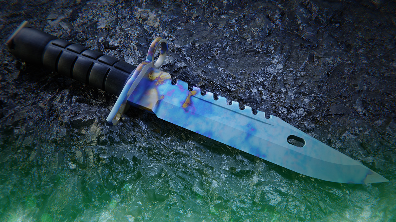 M9 Bayonet Case Hardened | Best Blue Gem Seeds