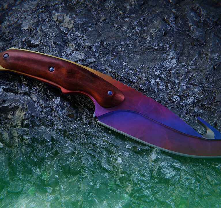 Gut Knife Marble Fade | Fire and Ice Pattern Seeds