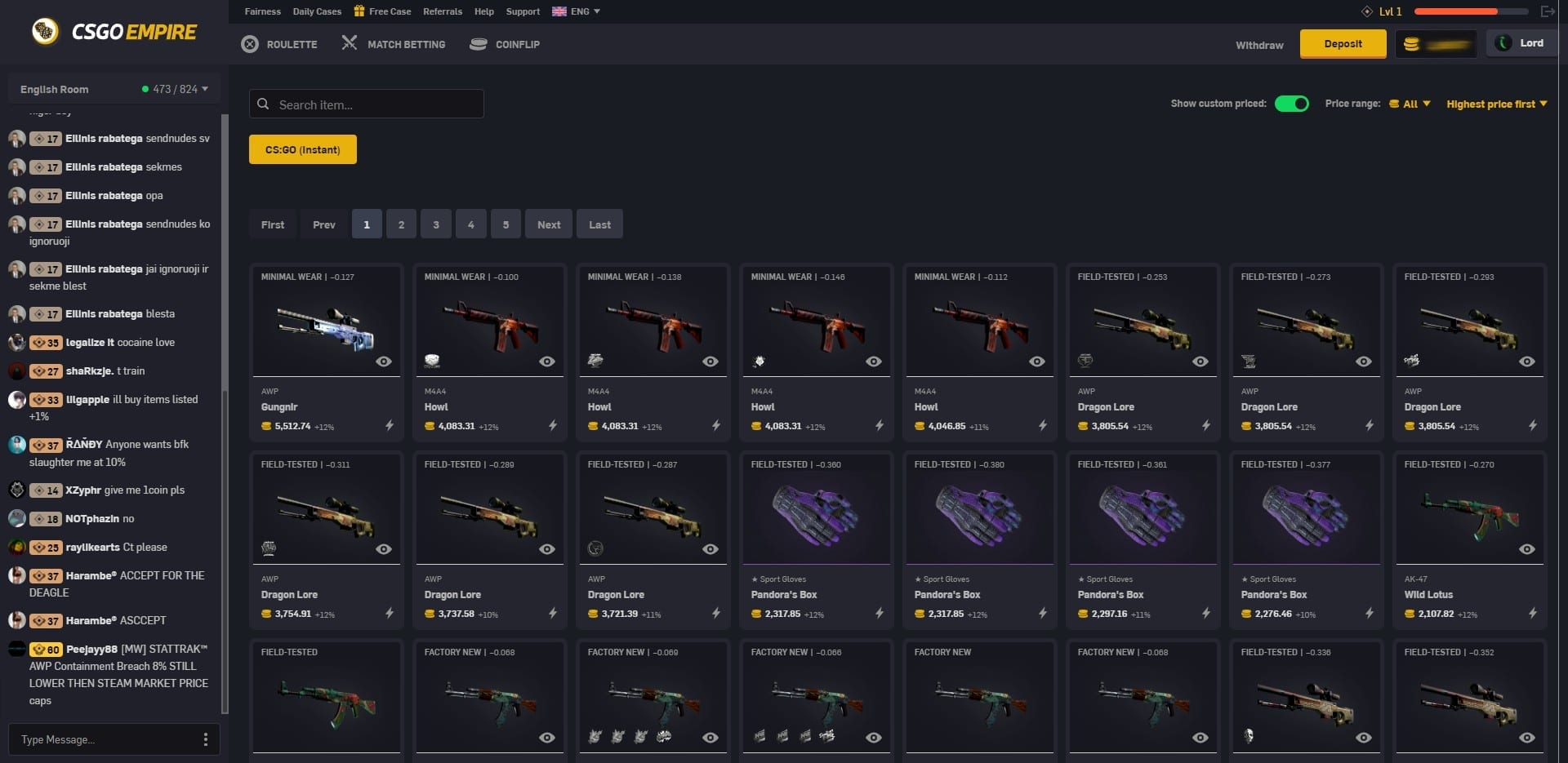 CSGOEmpire Review 2020 | Games | Ratings | Free Case Code
