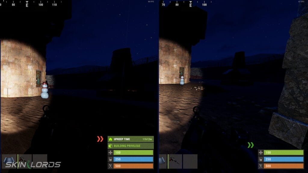 Rust Base Building Privilege's Comparison