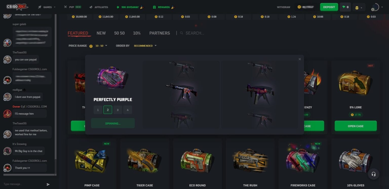 CSGORoll Promo Code 2024 https://youtu.be/LgpUt9YOnJs?si=LY_pKLUuoOqT77b- 5percent Extra Password BETTOR1