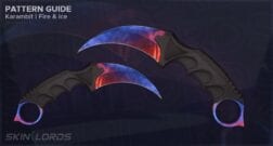 Karambit Marble Fade | Fire and Ice Pattern Seeds in CSGO