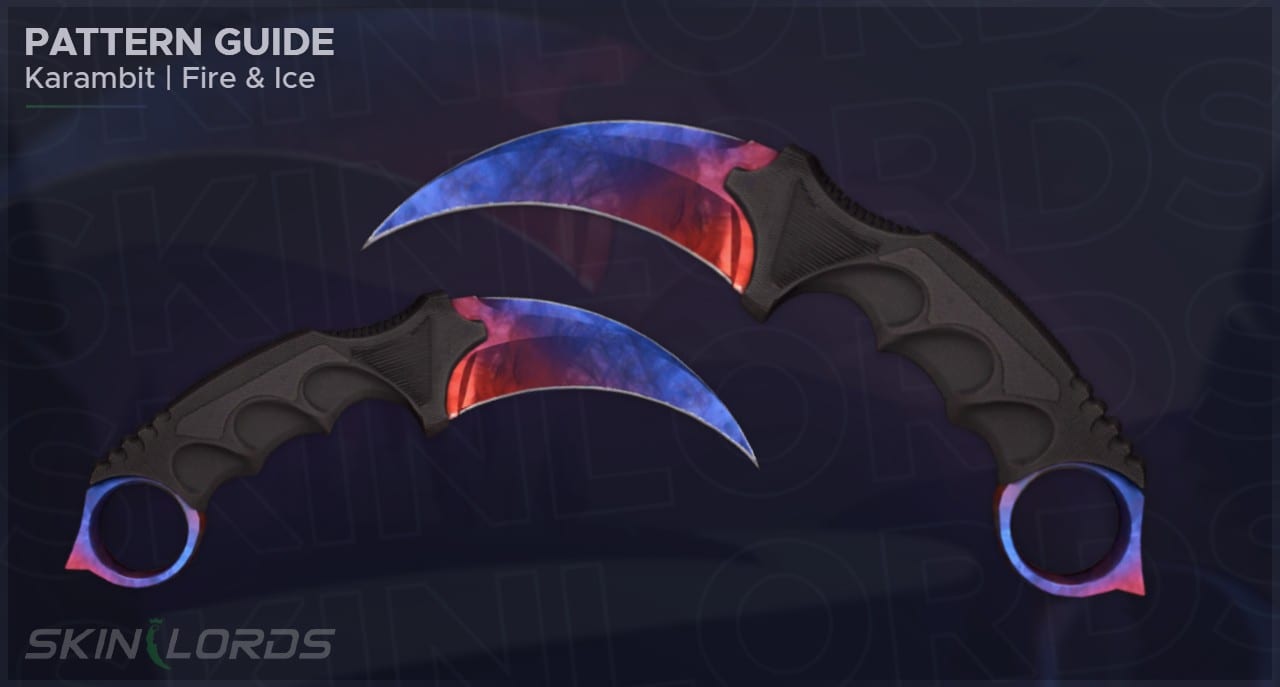 Karambit Marble Fade Fire and Ice Pattern Seeds.