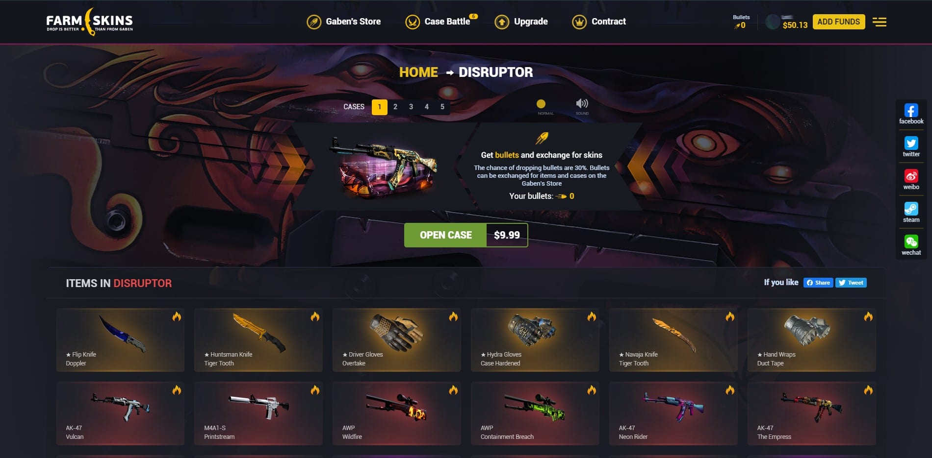 Farmskins Case Disruptor