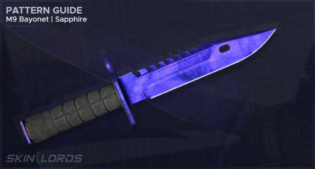 M9 Bayonet | Padrão de Safira Doppler