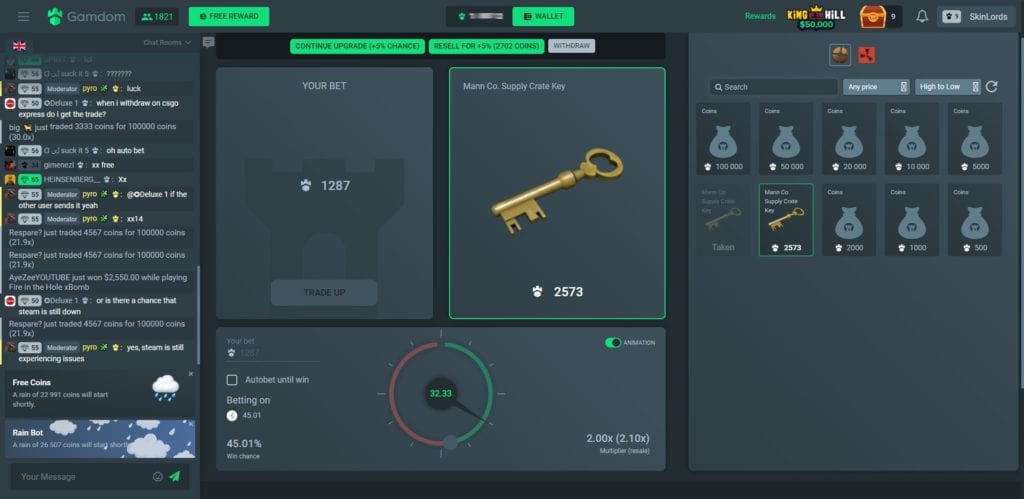 Gamdom Review in 2022 | Games | Features | Free Bonus Code