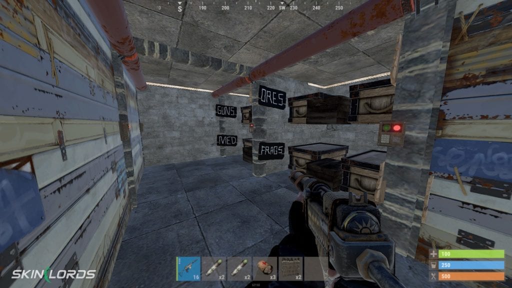 Rust Storage Organization With Signs