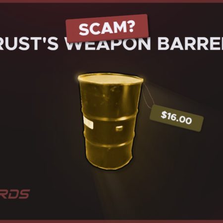 Os Barris de Armas do Rust têm um preço horrivelmente alto