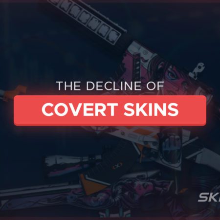 The Price Decline of Covert Grade CSGO Skins in 2021
