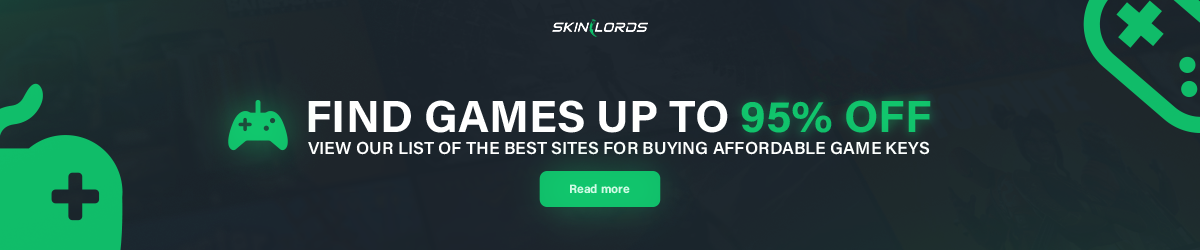游戏钥匙网站横幅 - SkinLords