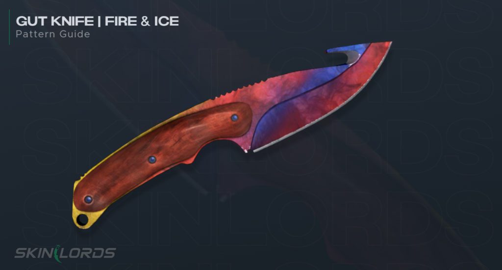 Gut Knife Marble Fade | Fire and Ice Rare Pattern Seeds