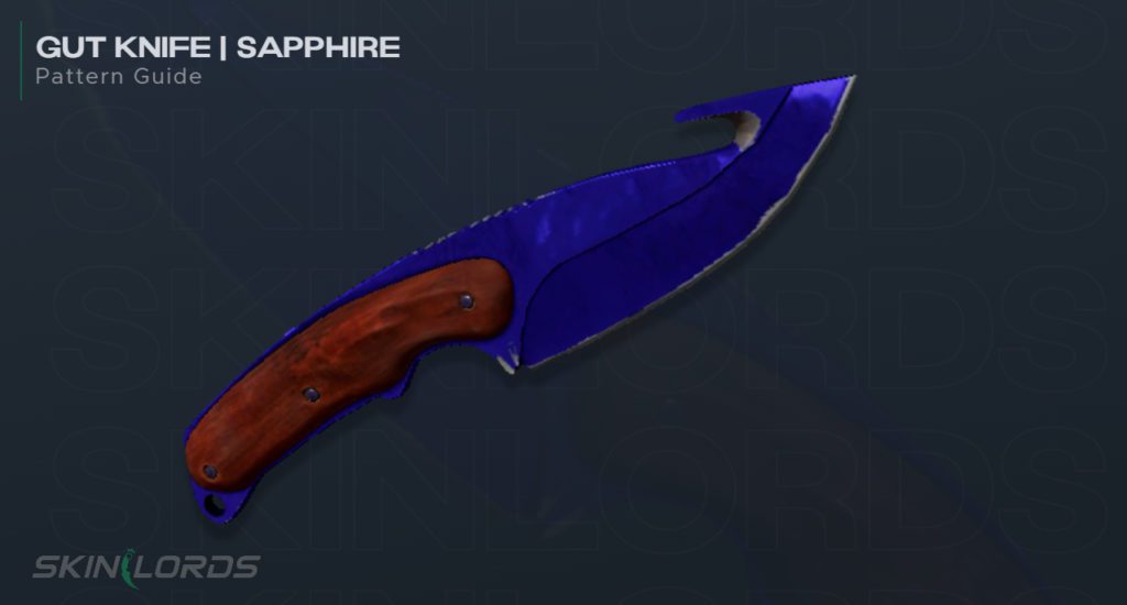 Gut Knife | Sapphire Pattern Guide