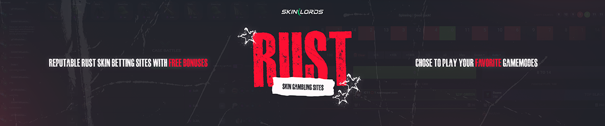 Rust Lista de sites de jogos de azar - SkinLords