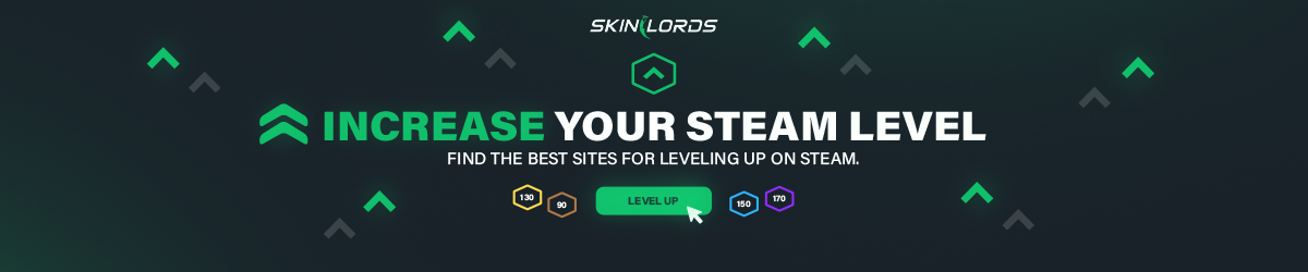 Zwiększ swój poziom Steam - SkinLords