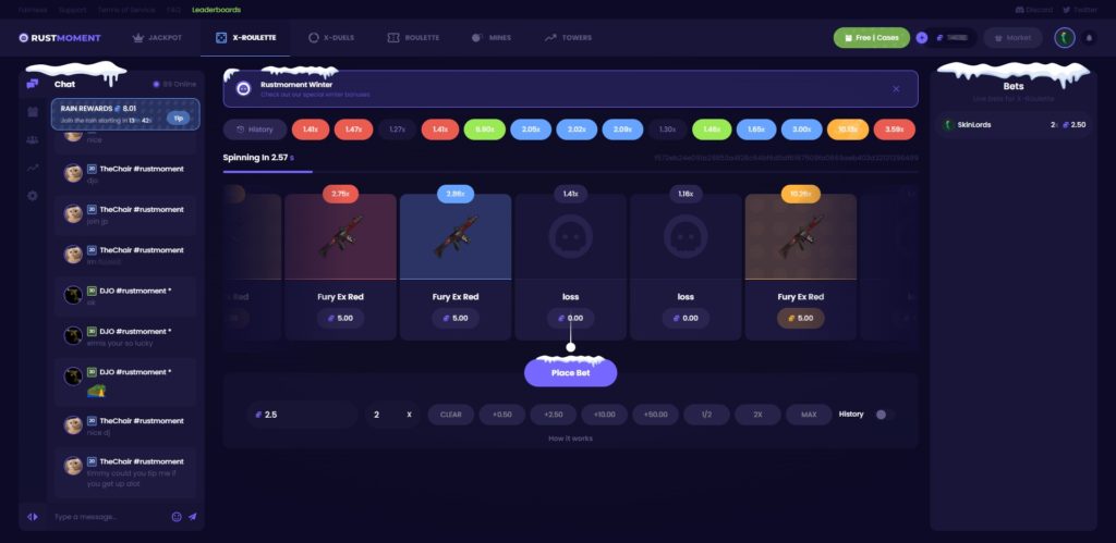 Rust Roulette RustMoment Review 2022 | Features | Bonuses | Is It Legit?