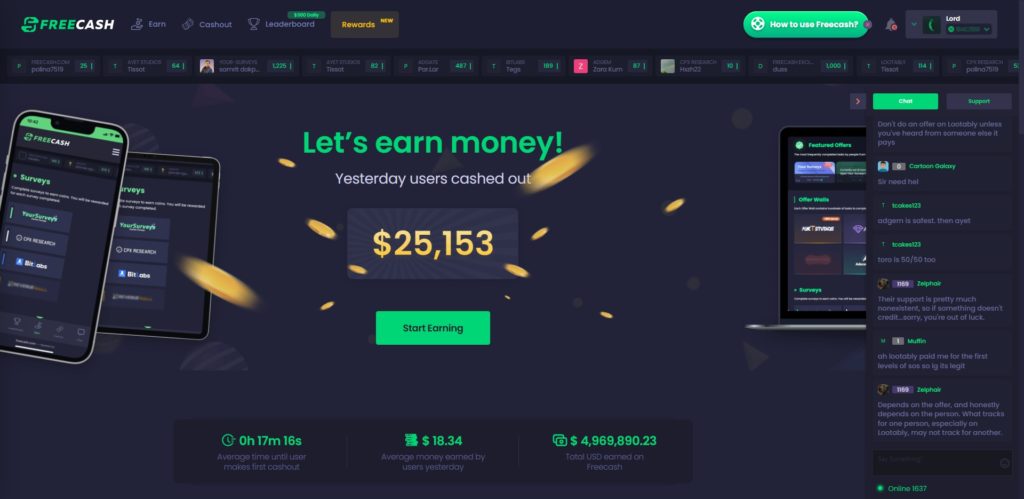 FreeCash.com Review 2023 | Honest Ratings | Free Sign-up Bonus