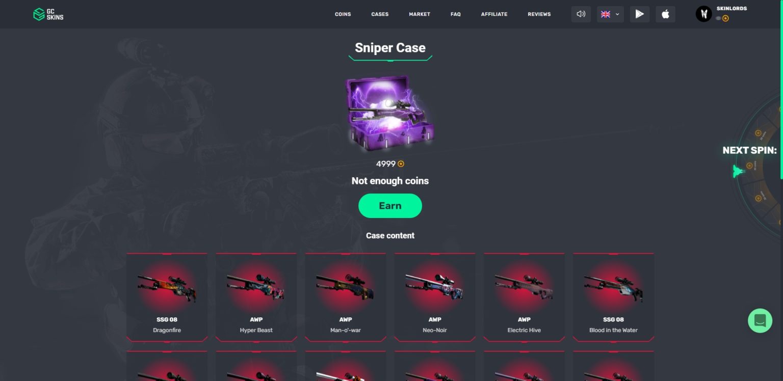 GCSkins Review in 2024 | Features | Free Bonus Code