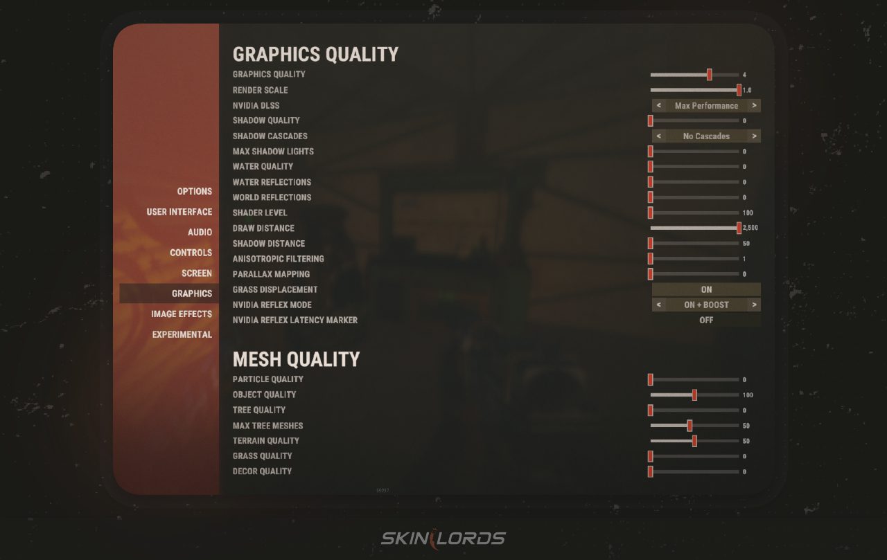 Rust FPS & PvP Settings - Graphics and Mesh Quality