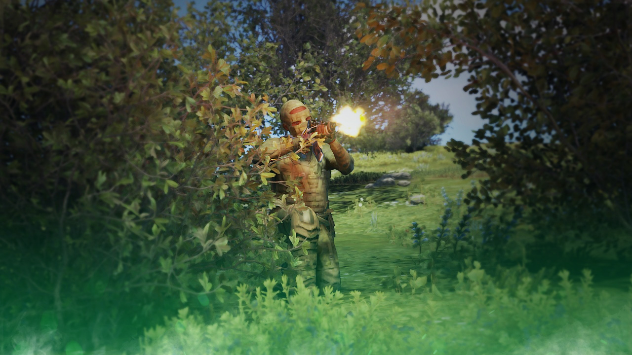 The Complete Forest Raiders Rust Skin Loadout