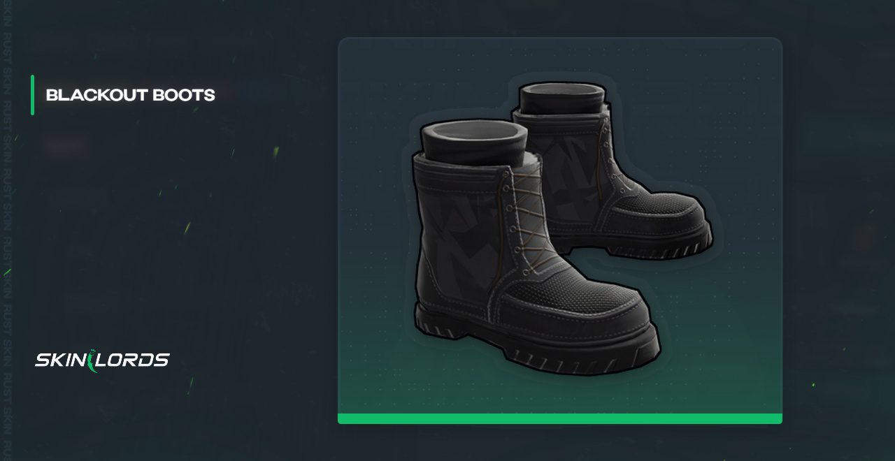 Blackout Boots Rust Skin