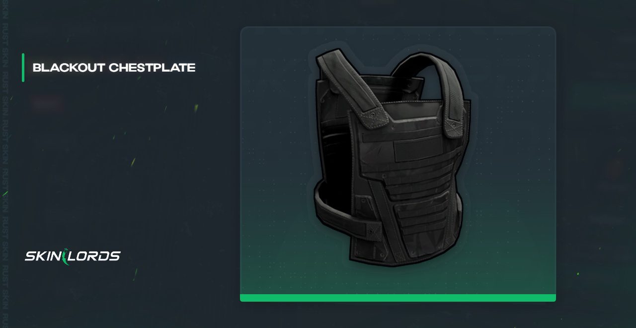 Blackout Chestplate Rust Skin