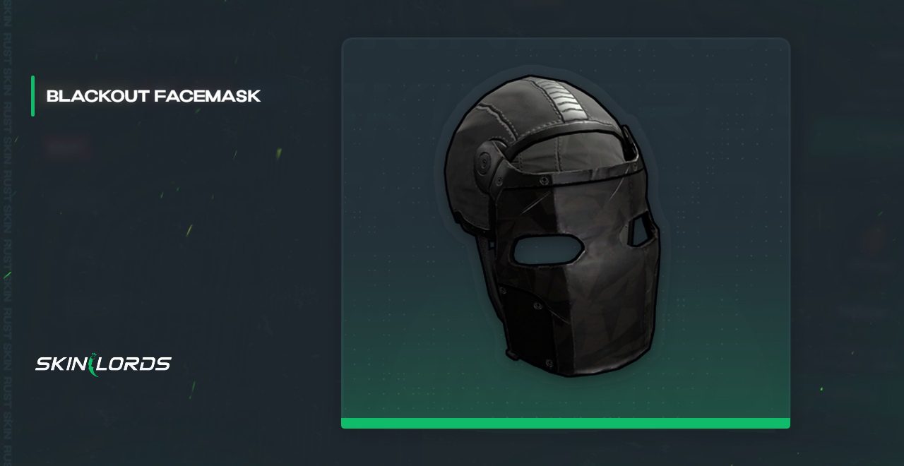 Blackout Facemask Rust Skin