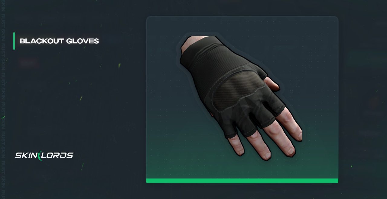 Blackout Gloves Rust Skin
